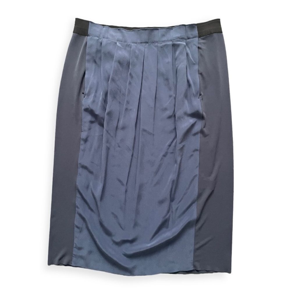 Ellie Tahari blue skirt size L - Picture 1 of 6